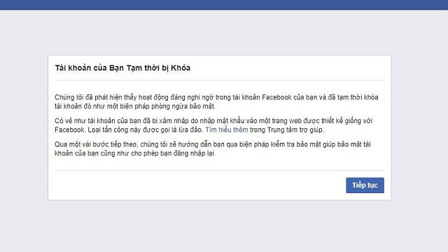 xác nhận danh tính facebook bằng hình ảnh bản thân