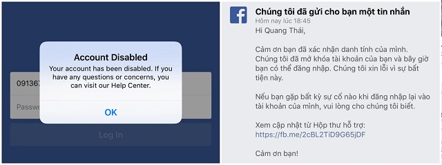 xác nhận danh tính facebook bằng hình ảnh bản thân