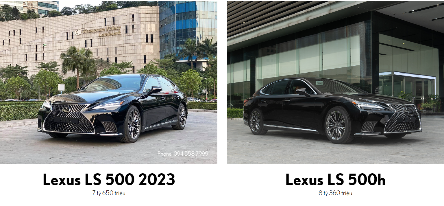 Các dòng xe của Luxury Sedan ( Lexus LS )